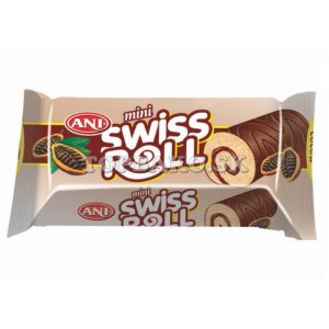 Swiss Roll 30g - roláda čokoládová v mliečnej poleve